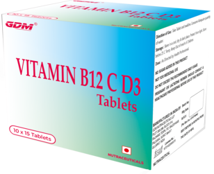 Vitamin B12 C D3 Tablets